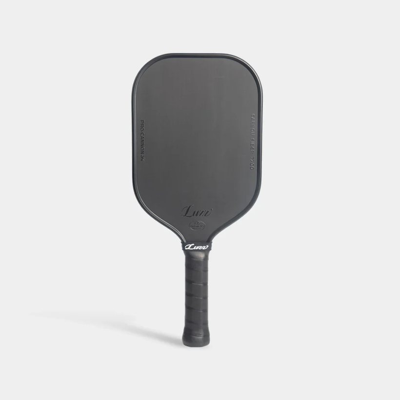Luzz Pro Cannon-EX Black 16mm T700 carbon pickleball paddle